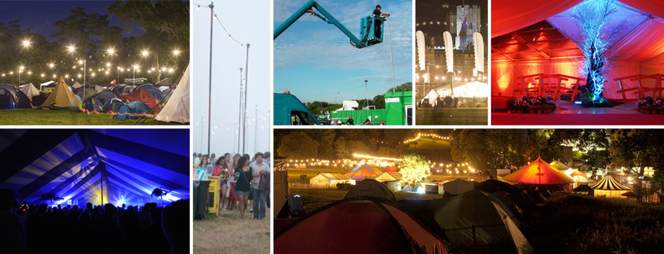 lighting at various events